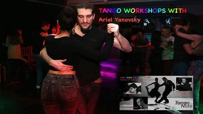 flyer image for Tango Workshops with Ariel Yanovsky