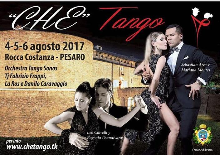 flyer image for Che Tango Festival