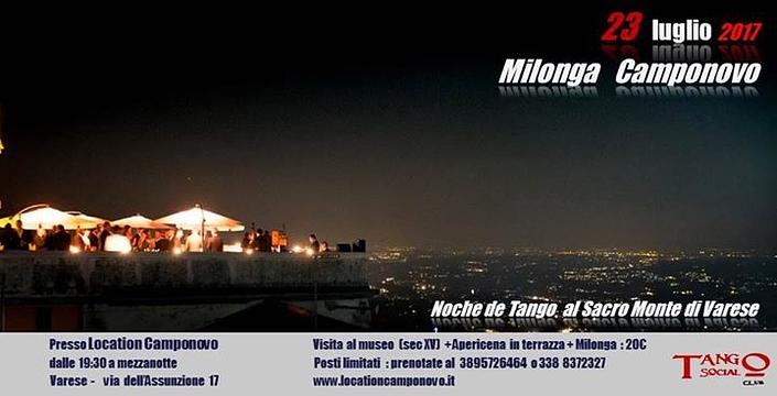 flyer image for Milonga Camponovo