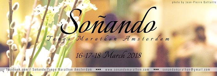 flyer image for Sonando marathon Amsterdam