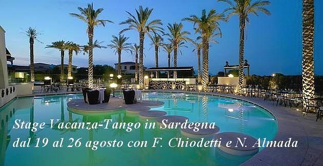 flyer image for Stage Vacanza Tango a San Teodoro Sardegna