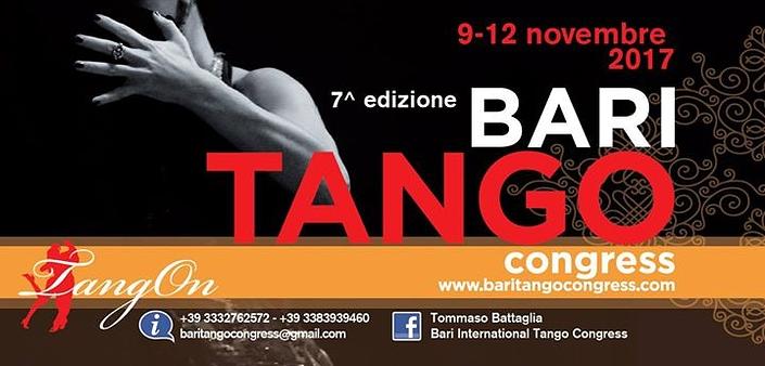 flyer image for 7 Bari Tango Congress