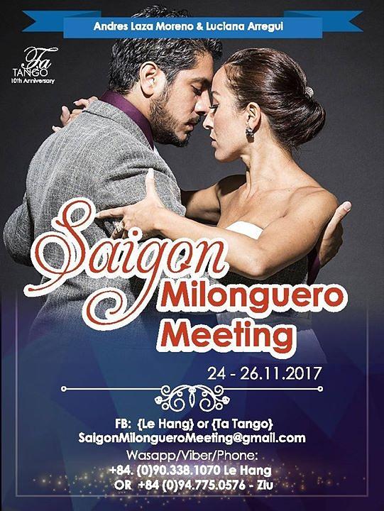 flyer image for Saigon Milonguero Meeting