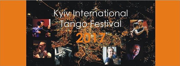 flyer image for Kyiv International Tango Festival