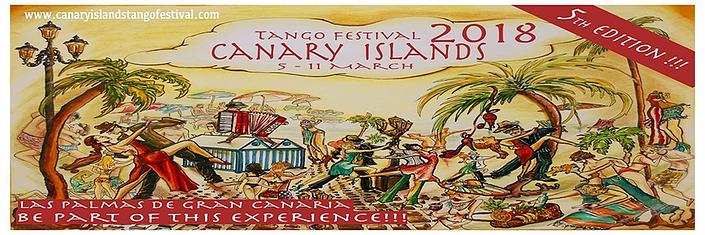 flyer image for CANARY ISLANDS TANGO FESTIVAL