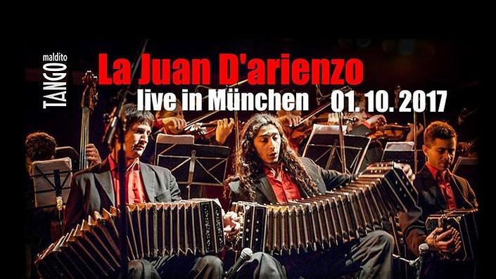 flyer image for La Juan D'Arienzo - Live in Munich 2017 - Milonga