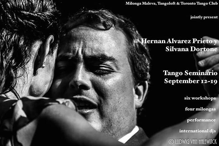 flyer image for Tango Seminario Flores de Otono