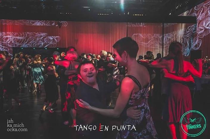 flyer image for Tango Argentino Inklusion Anfanger Workshop Mareike Jost Wor