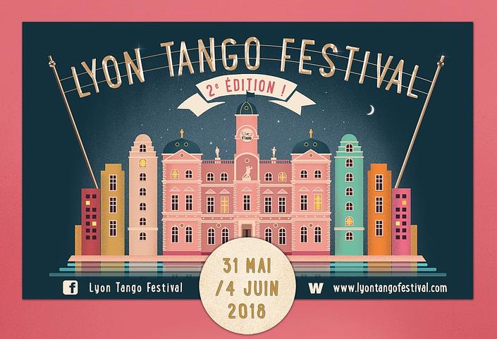 flyer image for Lyon Tango Festival
