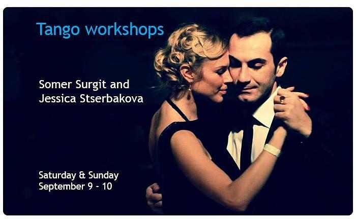 flyer image for Tango workshops with Somer Jessica