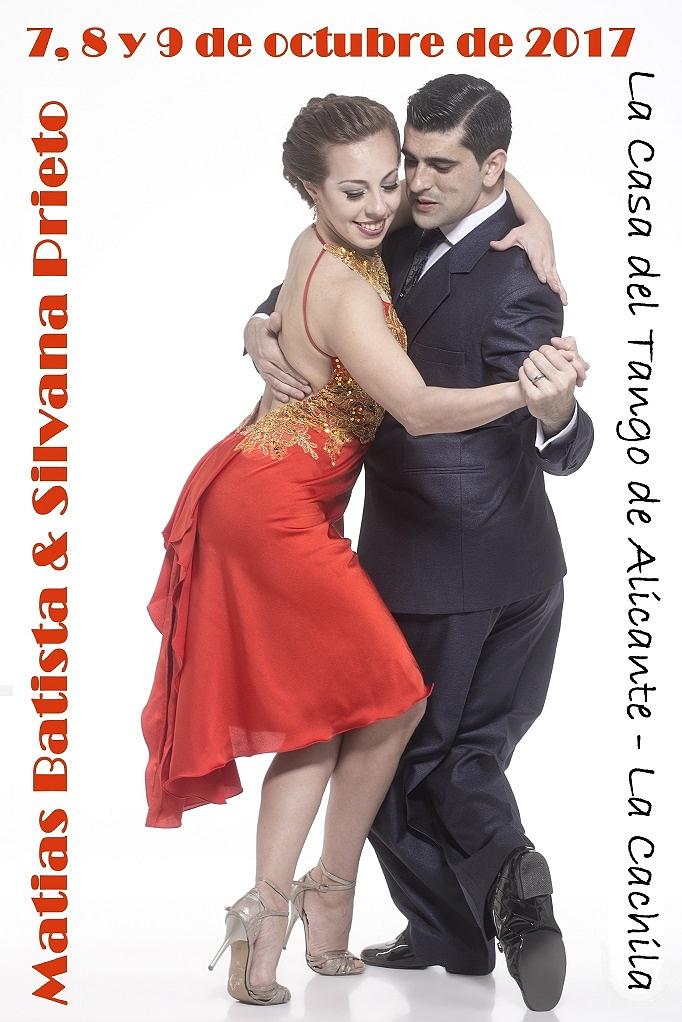 flyer image for Matias Batista y Silvana Prieto en Casa del Tango Alicante