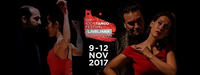 flyer image for 12th Ljubljana Tango Festival