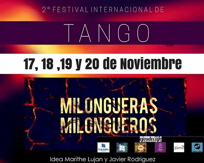 flyer image for 2do Festival Internacional Tango en San Rafael