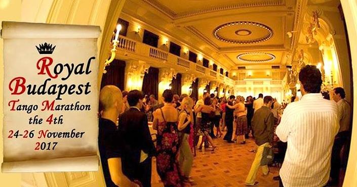 flyer image for 4th Royal Budapest Tango Marathon