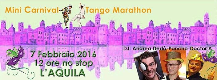 flyer image for Mini Carnival Tango Marathon