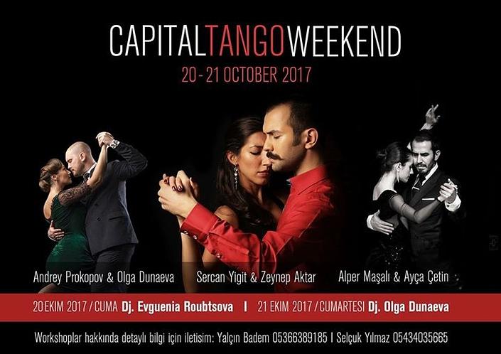 flyer image for Capital Tango Weekend