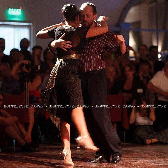 flyer image for Tango Seminar mit Matias Facio Stefania Scarcia