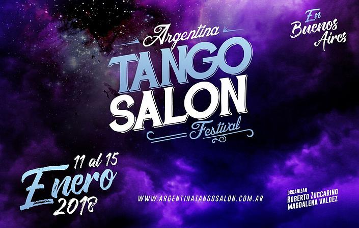 flyer image for Argentina Tango Salon Festival