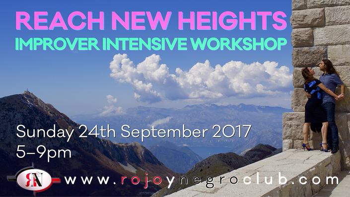 flyer image for Reach new Heights Improver Intensive Workshop