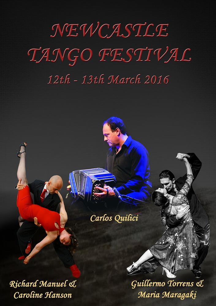 flyer image for Newcastle Tango Festival