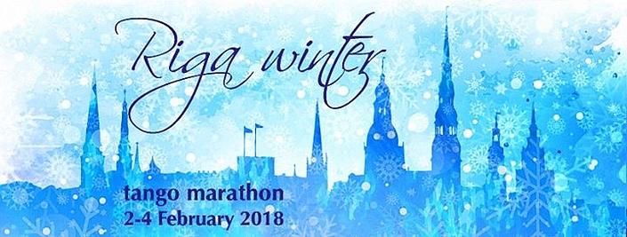 flyer image for Riga winter tango marathon