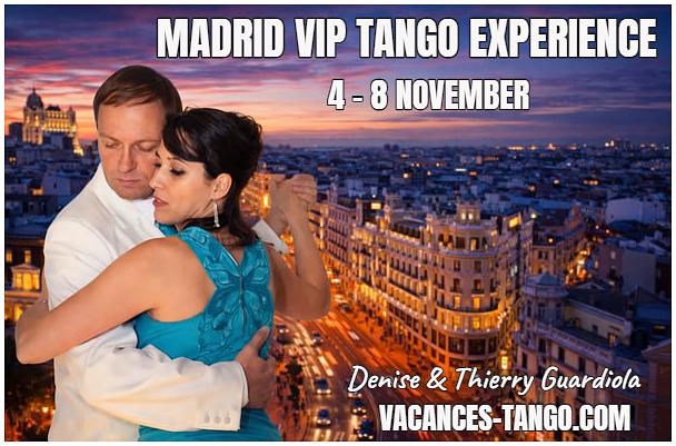 flyer image for MADRID VIP TANGO EXPERIENCE