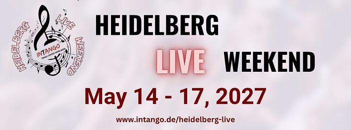 flyer image for Heidelberg Live Weekend