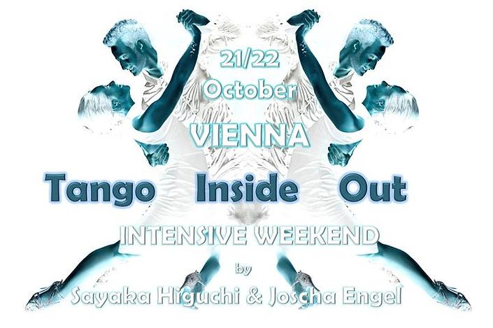 flyer image for Tango Inside Out Intensive Weekend by Sayaka and Joscha