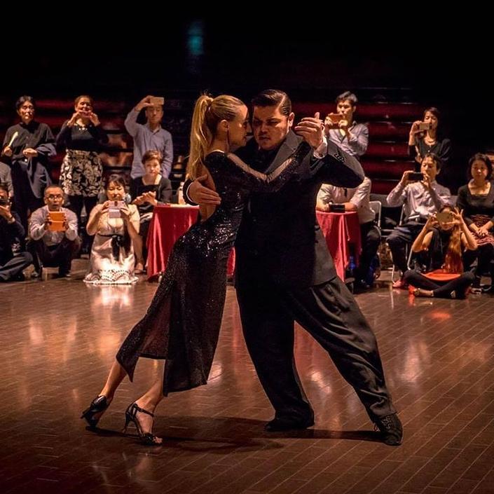 flyer image for 2016 World Tango Champions Cristian Palomo and Melisa Sacchi