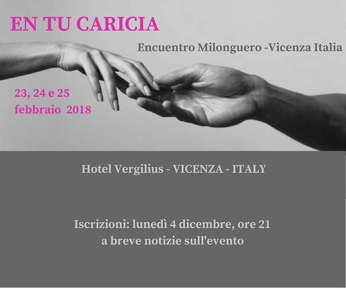 flyer image for En Tu Caricia Encuentro Milonguero