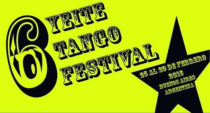flyer image for Yeite Tango Festival