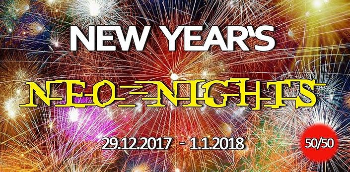 flyer image for New Year s NEO Nights