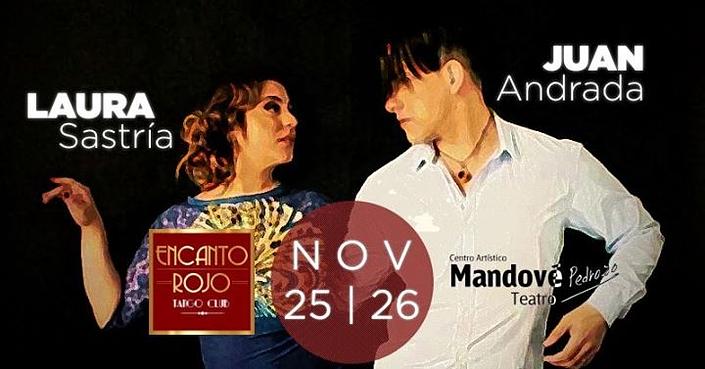 flyer image for Seminario con LAURA Sastria JUAN Andrada