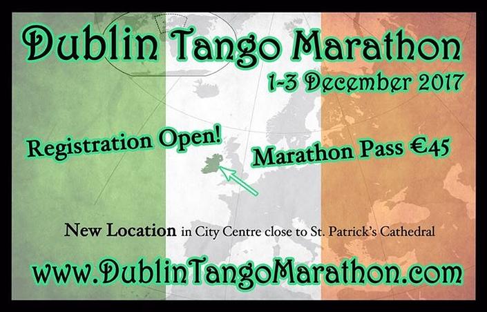 flyer image for Dublin Tango Marathon