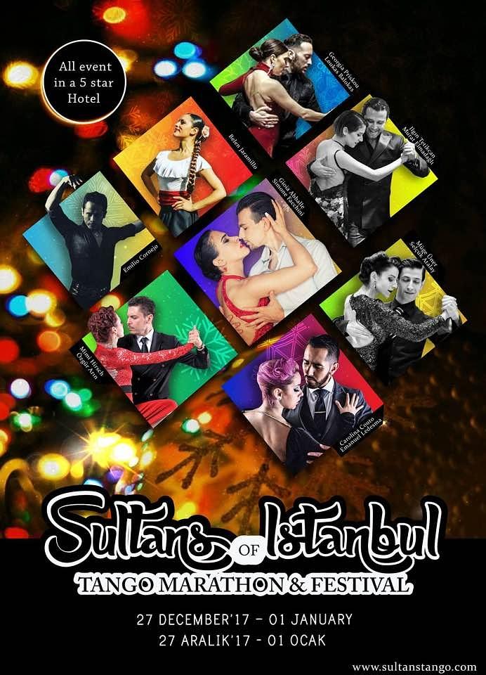flyer image for Sultans Tango Marathon Festival
