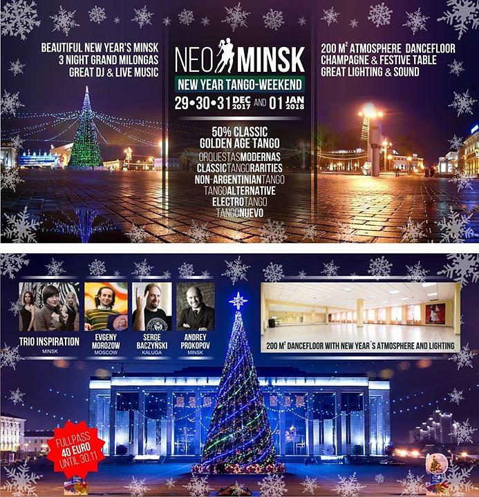 flyer image for NeoMinsk Tango Weekend