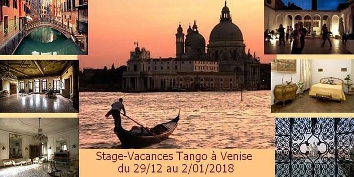 flyer image for Stage Vacances Tango et Reveillon a Venise