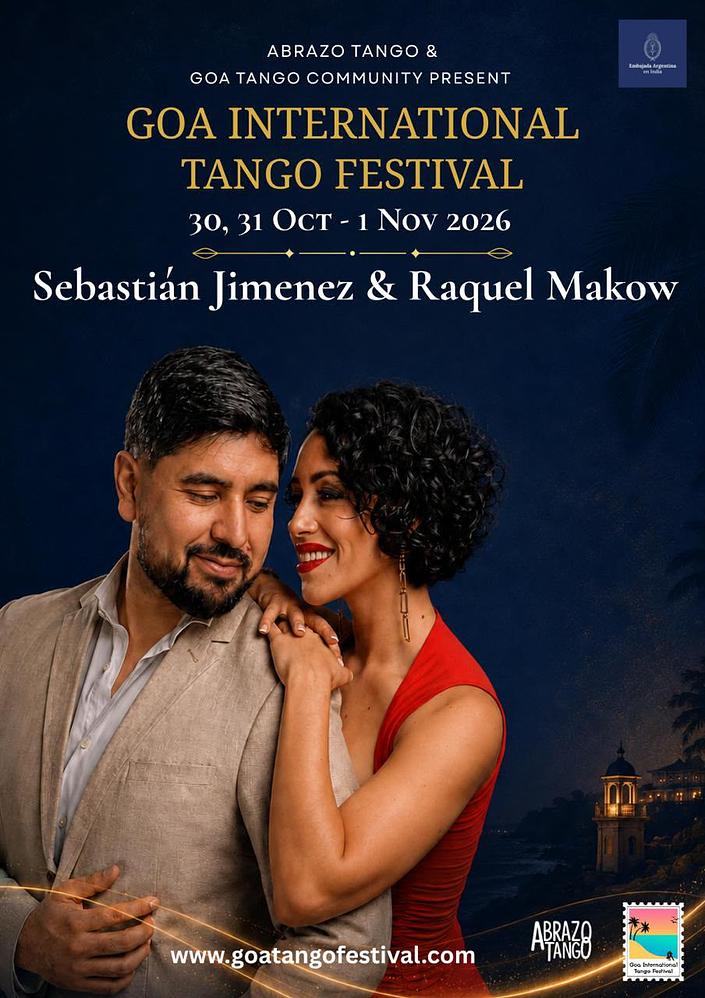 flyer image for Goa International Tango Festival