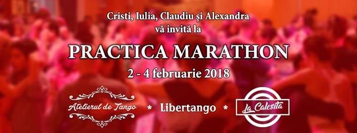 flyer image for Tango Practica Marathon
