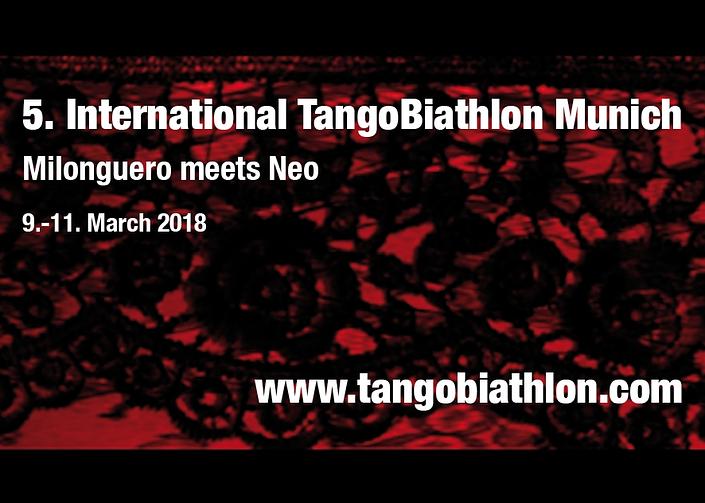 flyer image for TANGOBIATHLON  Milgonguero meets Neo