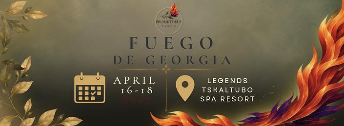 flyer image for Fuego de Georgia Tango Marathon