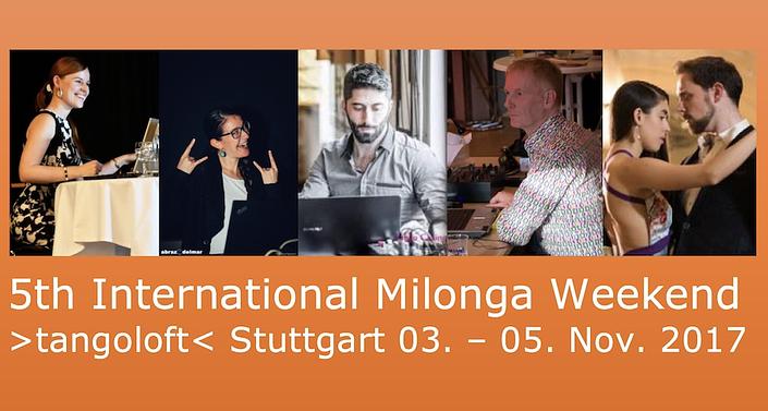 flyer image for Tangoloft Stuttgart 5th Milonga Weekend