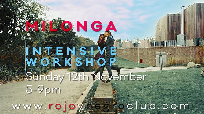 flyer image for Milonga Intensive Workshop