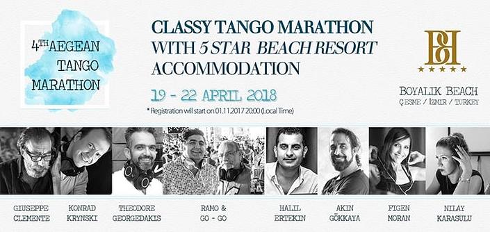 flyer image for Aegean Tango Marathon