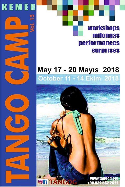 flyer image for 15 Kemer Tango Camp