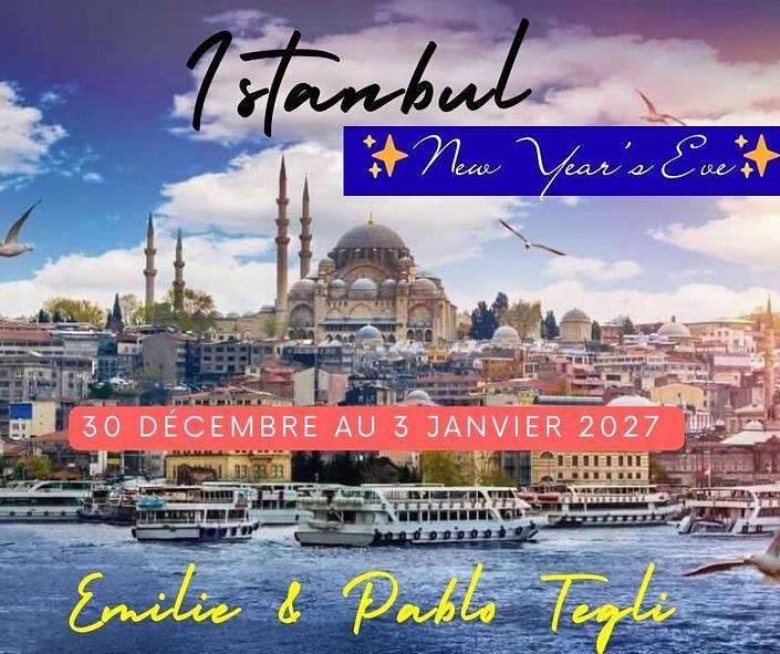 flyer image for ISTANBUL NEW YEAR ‘S EVE holidays 