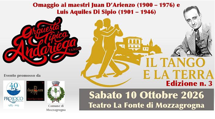 flyer image for IL TANGO E LA TERRA 2026