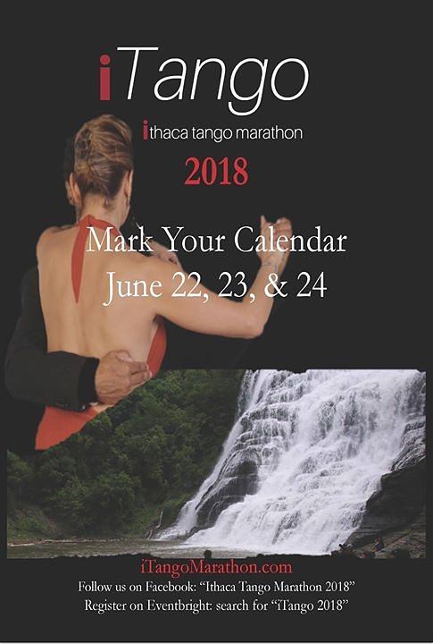 flyer image for Ithaca Tango Marathon