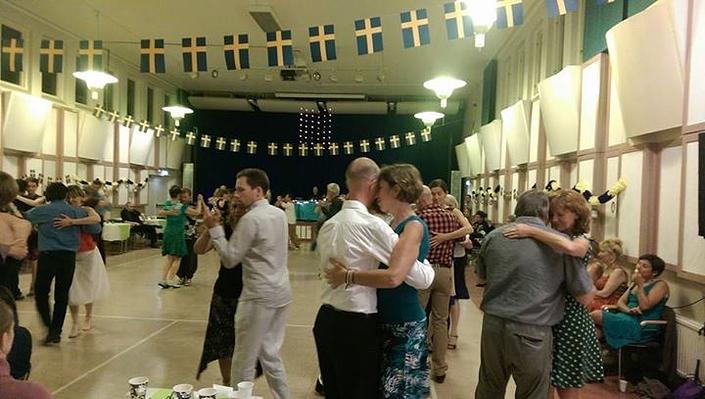 flyer image for Midsummer tango weekend