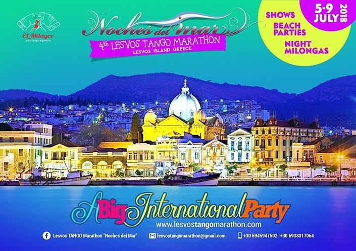 flyer image for 4th Lesvos TANGO Marathon